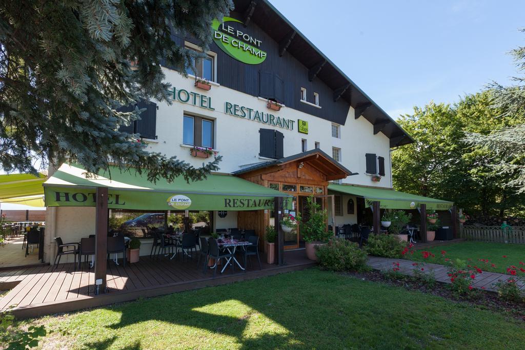 Logis Le Pont De Champ Otel Beaucroissant Dış mekan fotoğraf