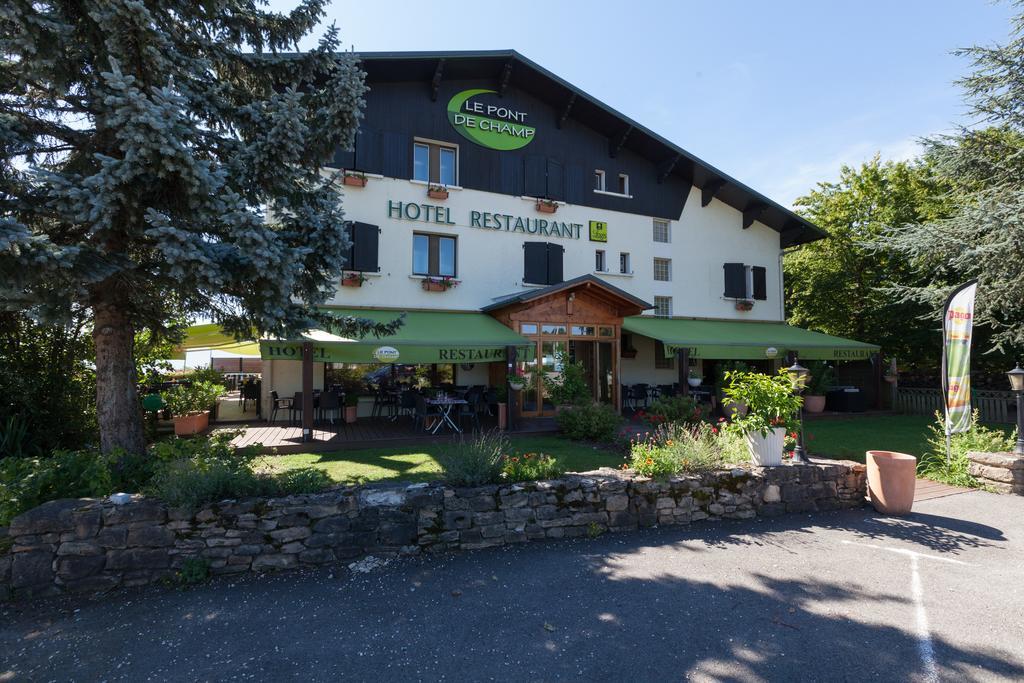 Logis Le Pont De Champ Otel Beaucroissant Dış mekan fotoğraf